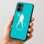 כיסוי בעיצוב אישי עם השם שלך לדגם - Motorola Moto G54 בעיצוב אישה שטן