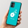כיסוי בעיצוב אישי עם השם שלך לדגם - Motorola Moto G54 בעיצוב תקליטור - אזור מוזיקה