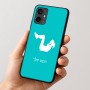 כיסוי בעיצוב אישי עם השם שלך לדגם - Motorola Moto G54 בעיצוב אישה מתאמנת