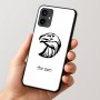כיסוי בעיצוב אישי עם השם שלך לדגם - Motorola Moto G54 בעיצוב ראש נשר