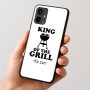 כיסוי בעיצוב אישי עם השם שלך לדגם - Motorola Moto G54 בעיצוב מלך הגריל