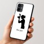 כיסוי בעיצוב אישי עם השם שלך לדגם - Motorola Moto G54 בעיצוב צלמת - אישה