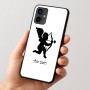 כיסוי בעיצוב אישי עם השם שלך לדגם - Motorola Moto G54 בעיצוב קופידון