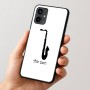 כיסוי בעיצוב אישי עם השם שלך לדגם - Motorola Moto G54 בעיצוב סקסופון