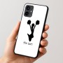 כיסוי בעיצוב אישי עם השם שלך לדגם - Motorola Moto G54 בעיצוב מעודדת