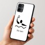 כיסוי בעיצוב אישי עם השם שלך לדגם - Motorola Moto G54 בעיצוב כדור מים אולימפי