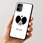 כיסוי בעיצוב אישי עם השם שלך לדגם - Motorola Moto G54 בעיצוב פינג פונג