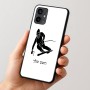 כיסוי בעיצוב אישי עם השם שלך לדגם - Motorola Moto G54 בעיצוב סקי