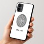 כיסוי בעיצוב אישי עם השם שלך לדגם - Motorola Moto G54 בעיצוב לוח שנה אצטקי של המאיה
