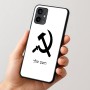 כיסוי בעיצוב אישי עם השם שלך לדגם - Motorola Moto G54 בעיצוב פטיש ומגל