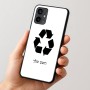 כיסוי בעיצוב אישי עם השם שלך לדגם - Motorola Moto G54 בעיצוב למחזר
