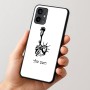 כיסוי בעיצוב אישי עם השם שלך לדגם - Motorola Moto G54 בעיצוב פסל החירות