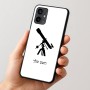 כיסוי בעיצוב אישי עם השם שלך לדגם - Motorola Moto G54 בעיצוב טלסקופ