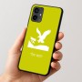 כיסוי בעיצוב אישי עם השם שלך לדגם - Motorola Moto G54 בעיצוב נשר אמריקאי