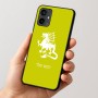 כיסוי בעיצוב אישי עם השם שלך לדגם - Motorola Moto G54 בעיצוב דרקון