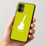 כיסוי בעיצוב אישי עם השם שלך לדגם - Motorola Moto G54 בעיצוב גיטרה