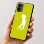 כיסוי בעיצוב אישי עם השם שלך לדגם - Motorola Moto G54 בעיצוב שחקן גולף