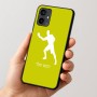 כיסוי בעיצוב אישי עם השם שלך לדגם - Motorola Moto G54 בעיצוב שחקן פינג פונג