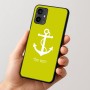 כיסוי בעיצוב אישי עם השם שלך לדגם - Motorola Moto G54 בעיצוב לעגן