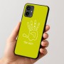 כיסוי בעיצוב אישי עם השם שלך לדגם - Motorola Moto G54 בעיצוב יד