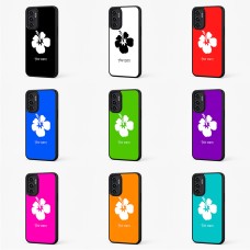 כיסוי בעיצוב אישי עם השם שלך לדגם - Motorola Moto G57 Power 5G בעיצוב פרח היביסקוס