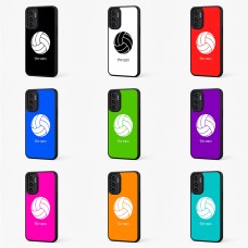 כיסוי בעיצוב אישי עם השם שלך לדגם - Motorola Moto G57 Power 5G בעיצוב כדור כדורעף