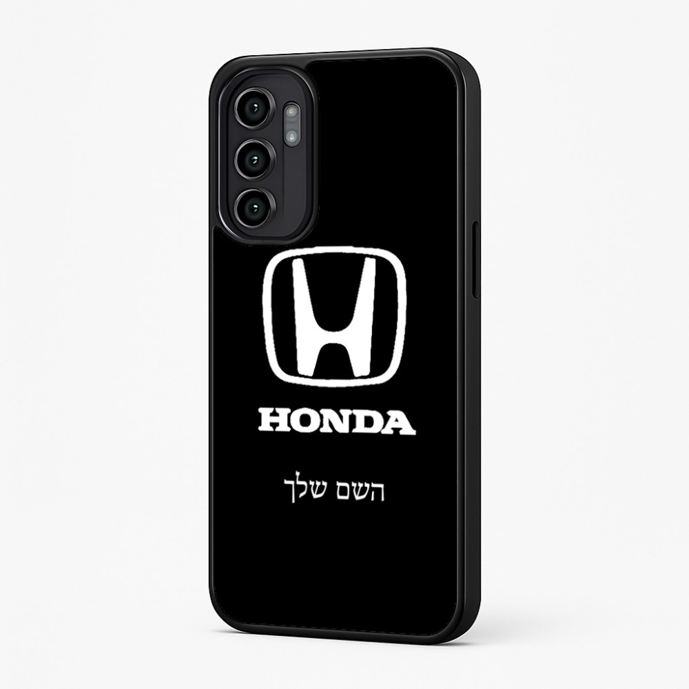 כיסוי בעיצוב אישי עם השם שלך לדגם - Motorola Moto G57 Power 5G בעיצוב הונדה 2