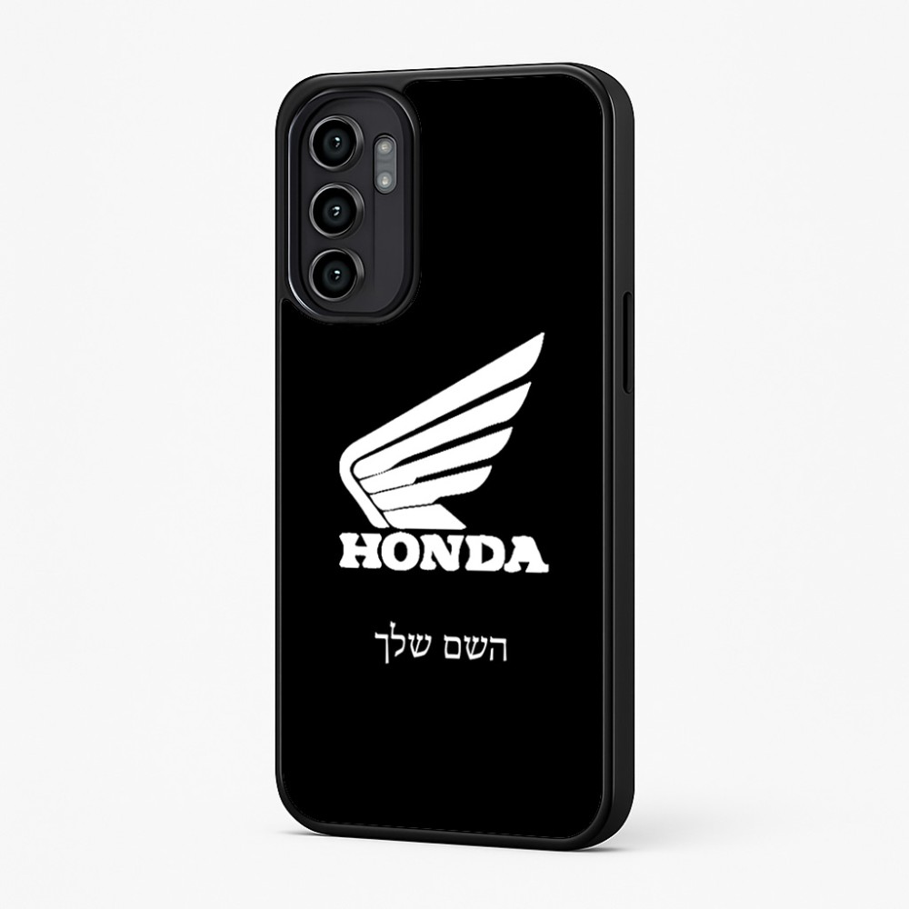 כיסוי בעיצוב אישי עם השם שלך לדגם - Motorola Moto G57 Power 5G בעיצוב הונדה
