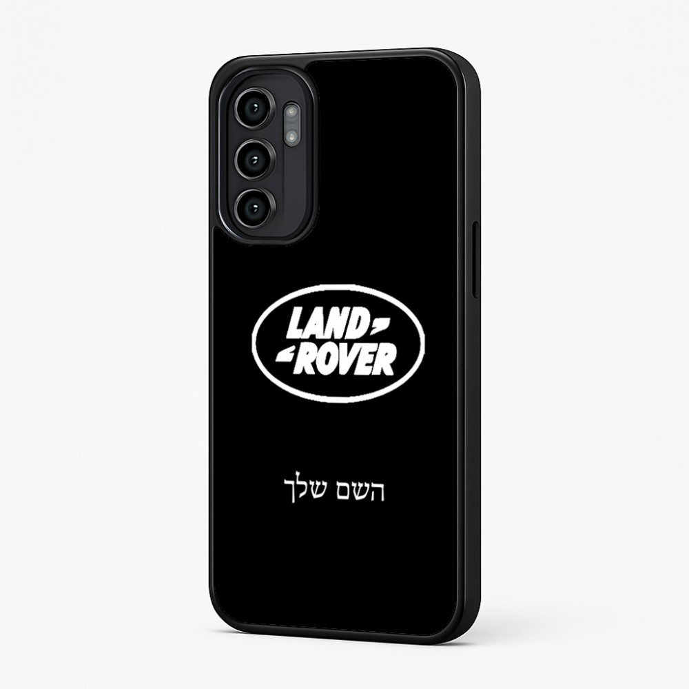 כיסוי בעיצוב אישי עם השם שלך לדגם - Motorola Moto G57 Power 5G בעיצוב לנד רובר