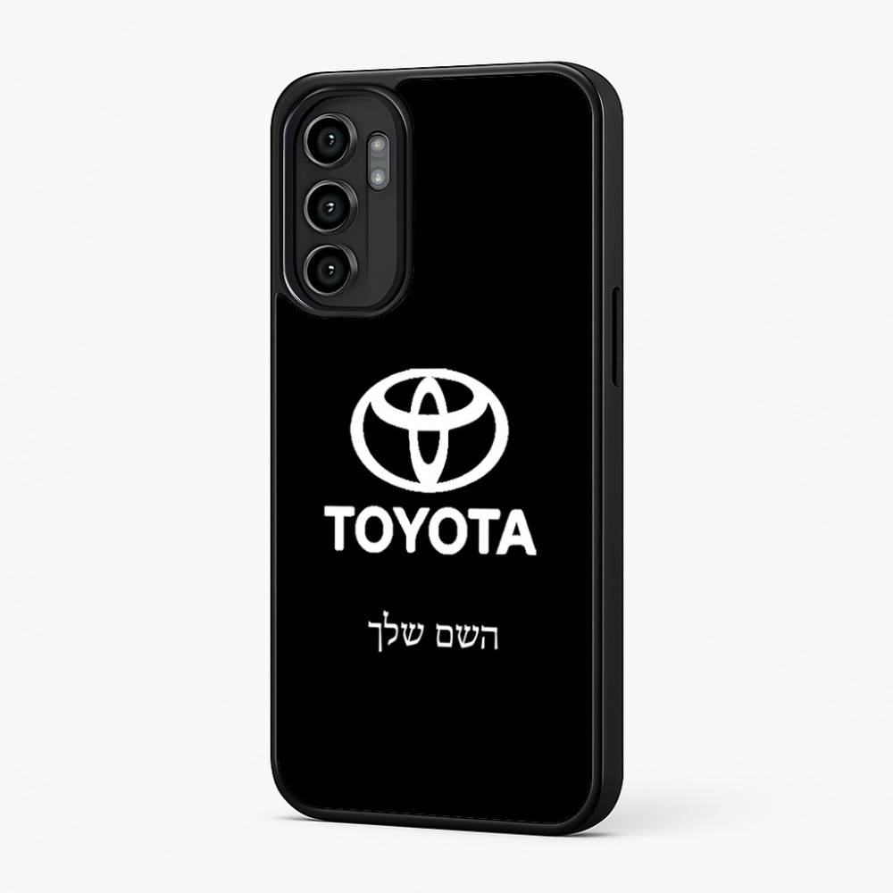 כיסוי בעיצוב אישי עם השם שלך לדגם - Motorola Moto G57 Power 5G בעיצוב טויוטה