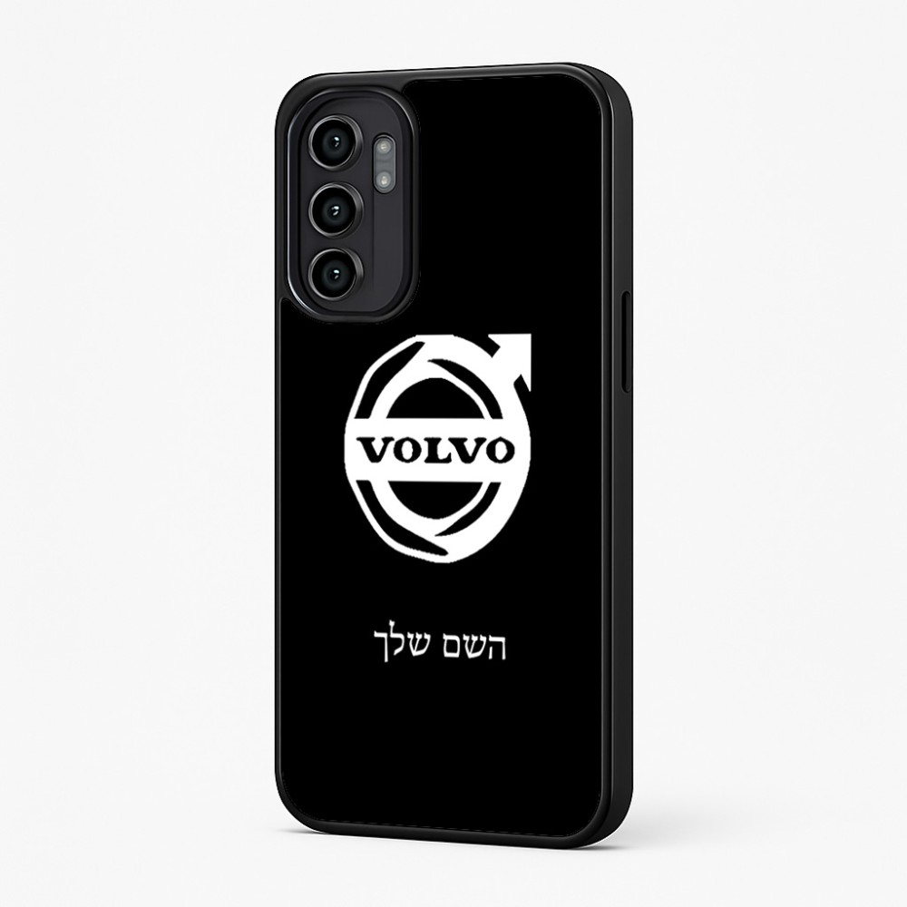 כיסוי בעיצוב אישי עם השם שלך לדגם - Motorola Moto G57 Power 5G בעיצוב וולוו