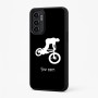 כיסוי בעיצוב אישי עם השם שלך לדגם - Motorola Moto G57 Power 5G בעיצוב רוכב אופניים