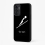 כיסוי בעיצוב אישי עם השם שלך לדגם - Motorola Moto G57 Power 5G בעיצוב קפיצת סקי אולימפית