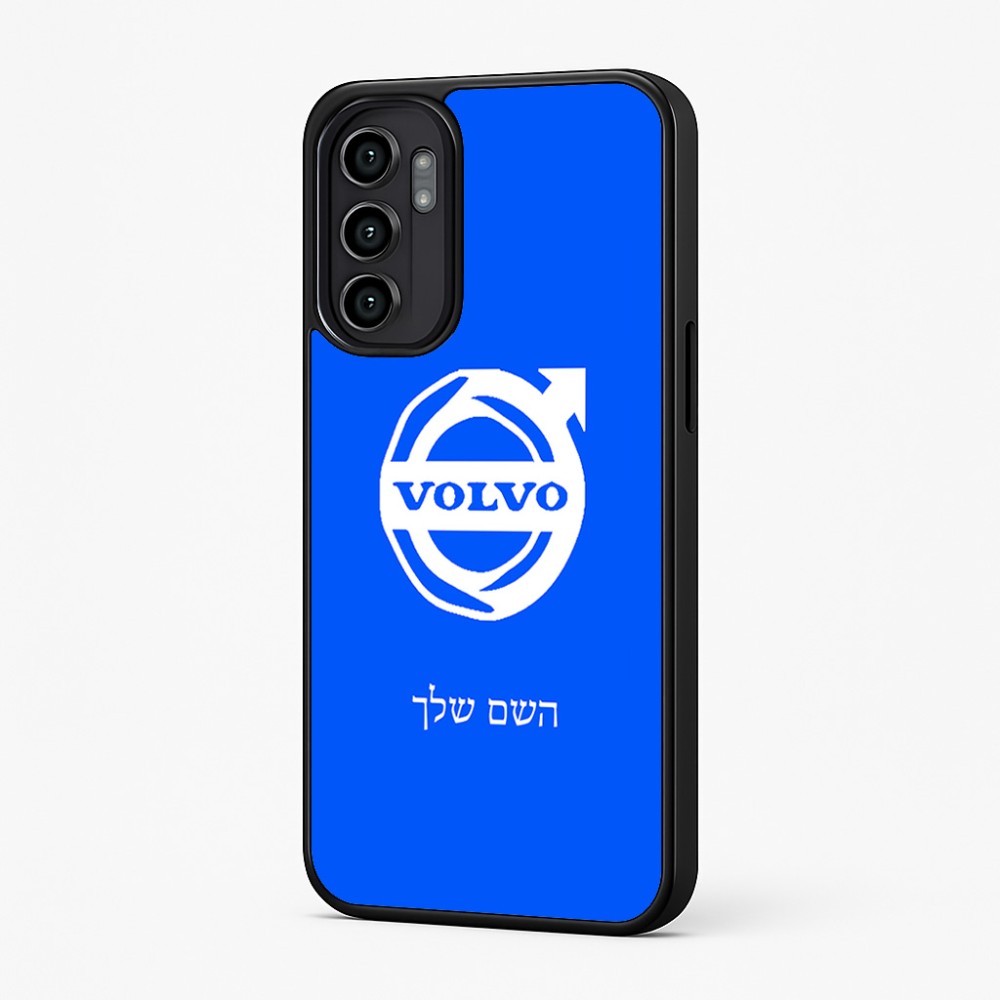 כיסוי בעיצוב אישי עם השם שלך לדגם - Motorola Moto G57 Power 5G בעיצוב וולוו