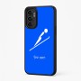 כיסוי בעיצוב אישי עם השם שלך לדגם - Motorola Moto G57 Power 5G בעיצוב קפיצת סקי אולימפית