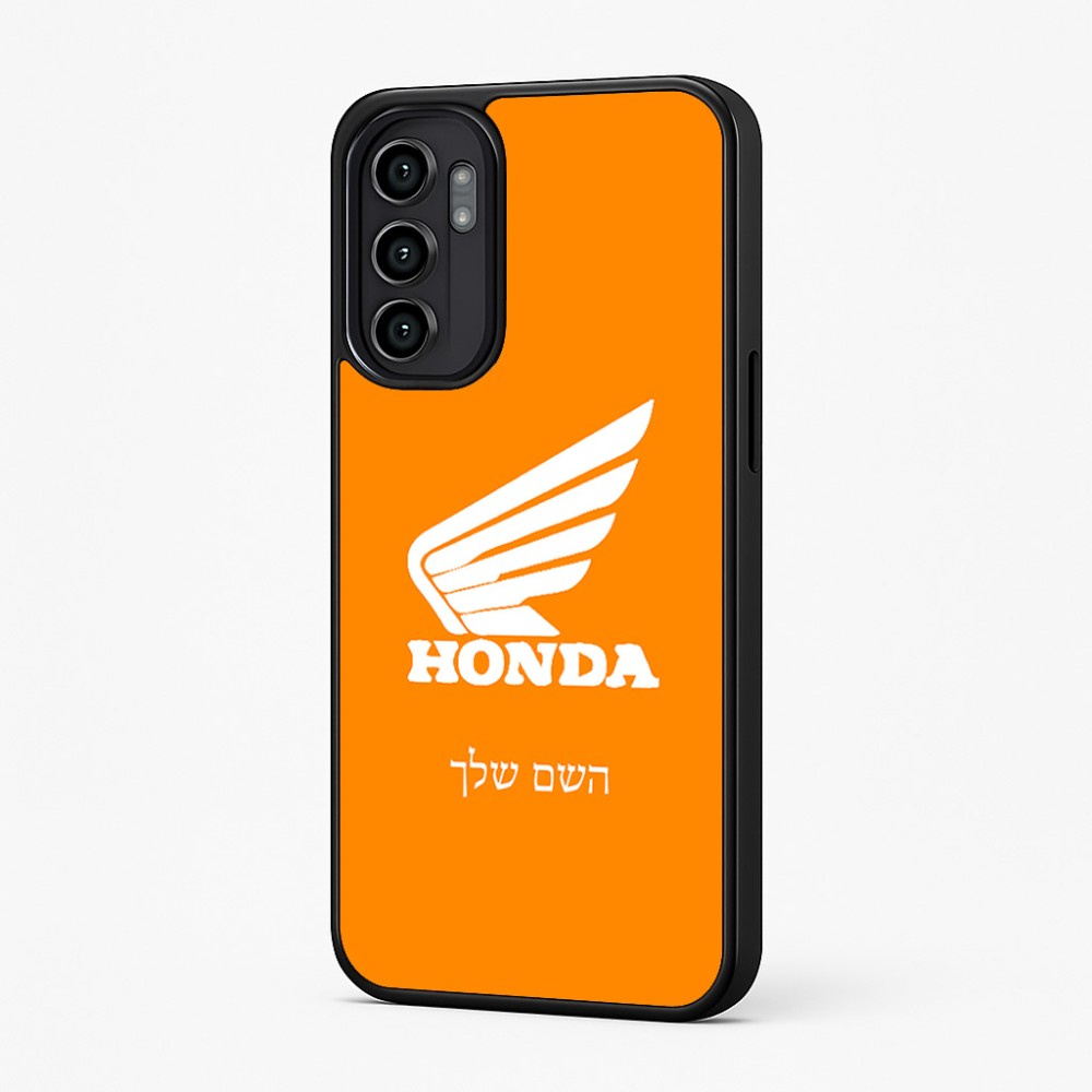 כיסוי בעיצוב אישי עם השם שלך לדגם - Motorola Moto G57 Power 5G בעיצוב הונדה