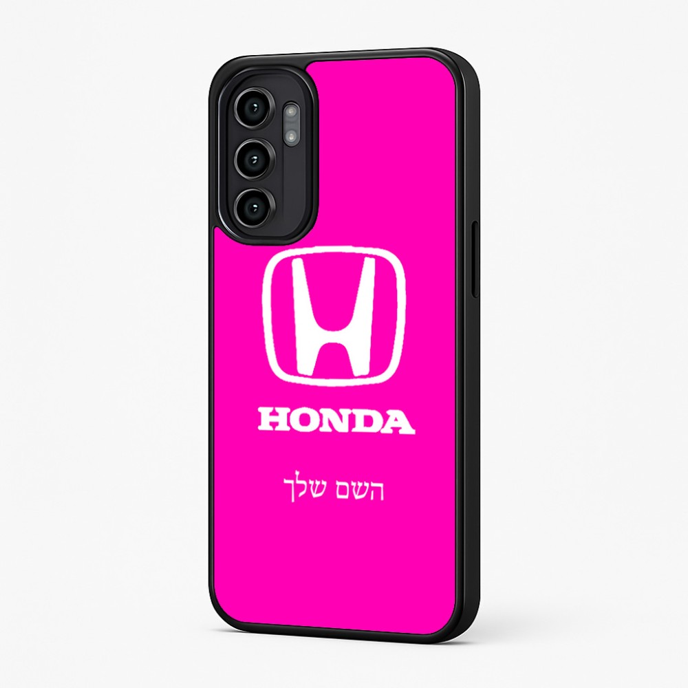 כיסוי בעיצוב אישי עם השם שלך לדגם - Motorola Moto G57 Power 5G בעיצוב הונדה 2