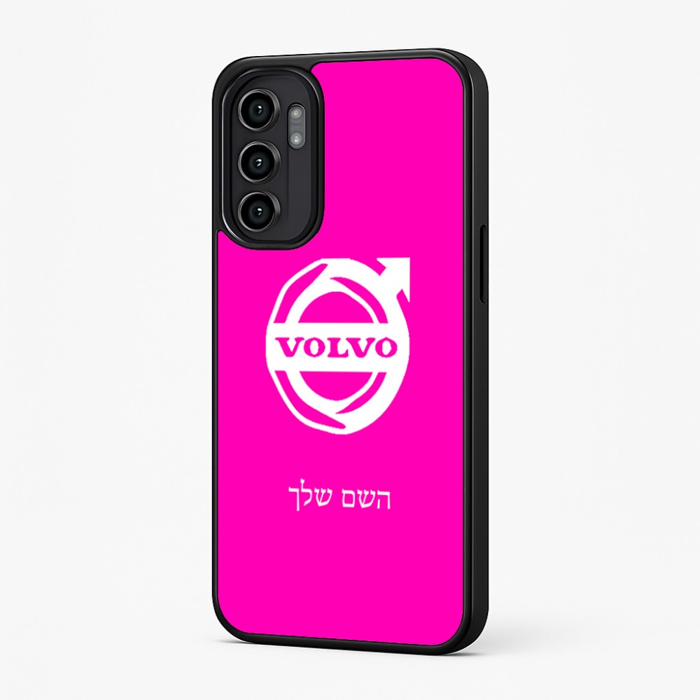 כיסוי בעיצוב אישי עם השם שלך לדגם - Motorola Moto G57 Power 5G בעיצוב וולוו