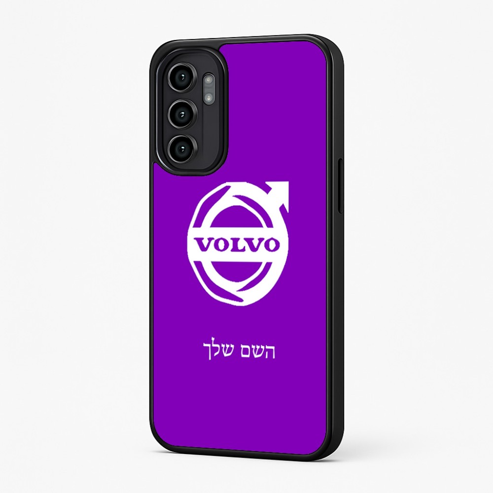 כיסוי בעיצוב אישי עם השם שלך לדגם - Motorola Moto G57 Power 5G בעיצוב וולוו