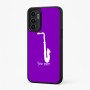 כיסוי בעיצוב אישי עם השם שלך לדגם - Motorola Moto G57 Power 5G בעיצוב סקסופון