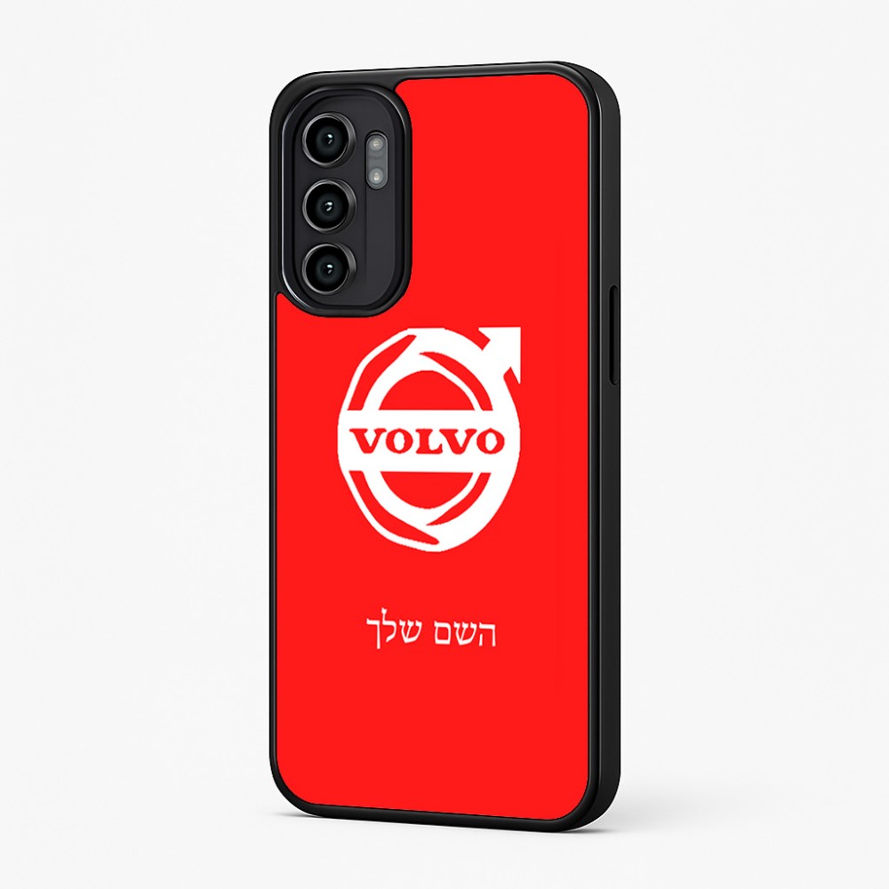 כיסוי בעיצוב אישי עם השם שלך לדגם - Motorola Moto G57 Power 5G בעיצוב וולוו