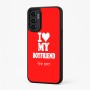 כיסוי בעיצוב אישי עם השם שלך לדגם - Motorola Moto G57 Power 5G בעיצוב אוהבת את החבר שלי
