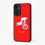 כיסוי בעיצוב אישי עם השם שלך לדגם - Motorola Moto G57 Power 5G בעיצוב רוכב אופניים