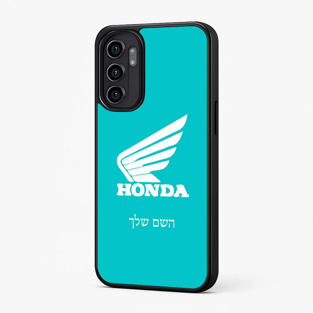 כיסוי בעיצוב אישי עם השם שלך לדגם - Motorola Moto G57 Power 5G בעיצוב הונדה