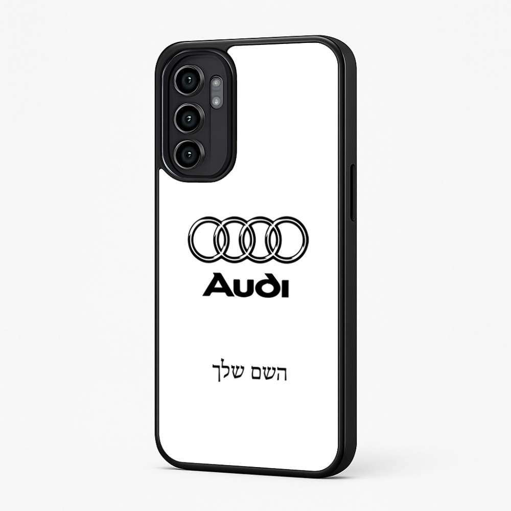 כיסוי בעיצוב אישי עם השם שלך לדגם - Motorola Moto G57 Power 5G בעיצוב אאודי