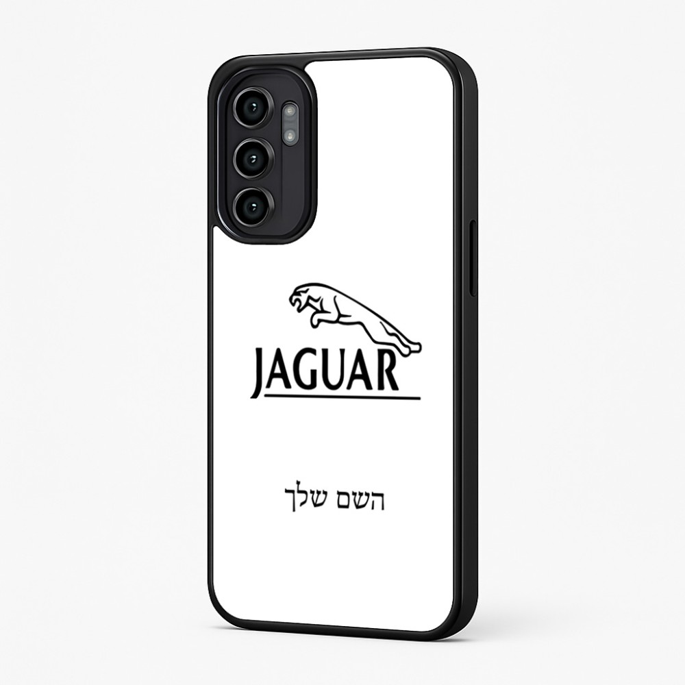 כיסוי בעיצוב אישי עם השם שלך לדגם - Motorola Moto G57 Power 5G בעיצוב יגואר