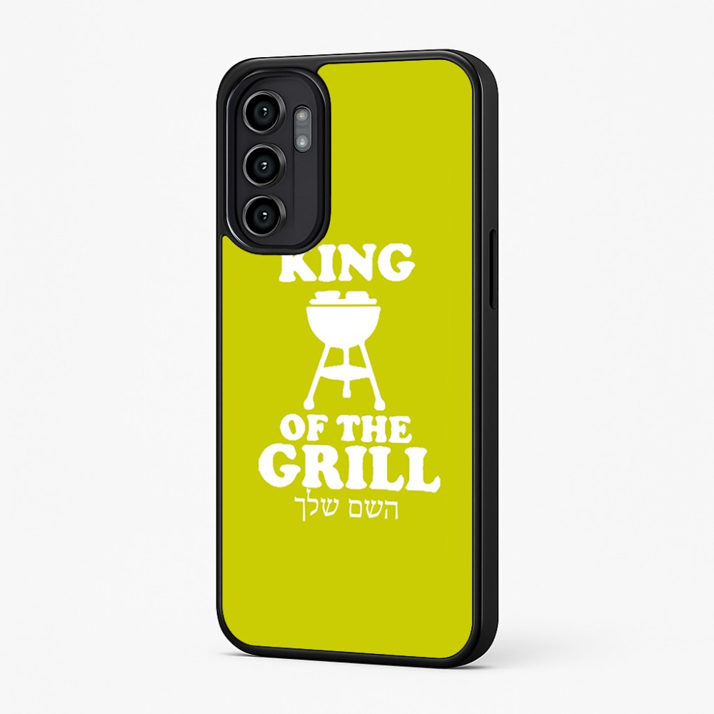 כיסוי בעיצוב אישי עם השם שלך לדגם - Motorola Moto G57 Power 5G בעיצוב מלך הגריל