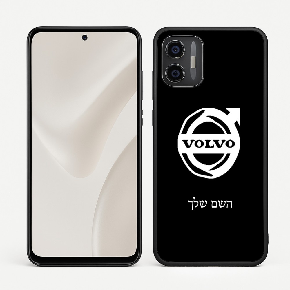 כיסוי בעיצוב אישי עם השם שלך לדגם - Motorola Moto G57 Power 5G בעיצוב וולוו