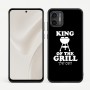 כיסוי בעיצוב אישי עם השם שלך לדגם - Motorola Moto G57 Power 5G בעיצוב מלך הגריל