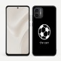 כיסוי בעיצוב אישי עם השם שלך לדגם - Motorola Moto G57 Power 5G בעיצוב כדורגל כדור כדורגל